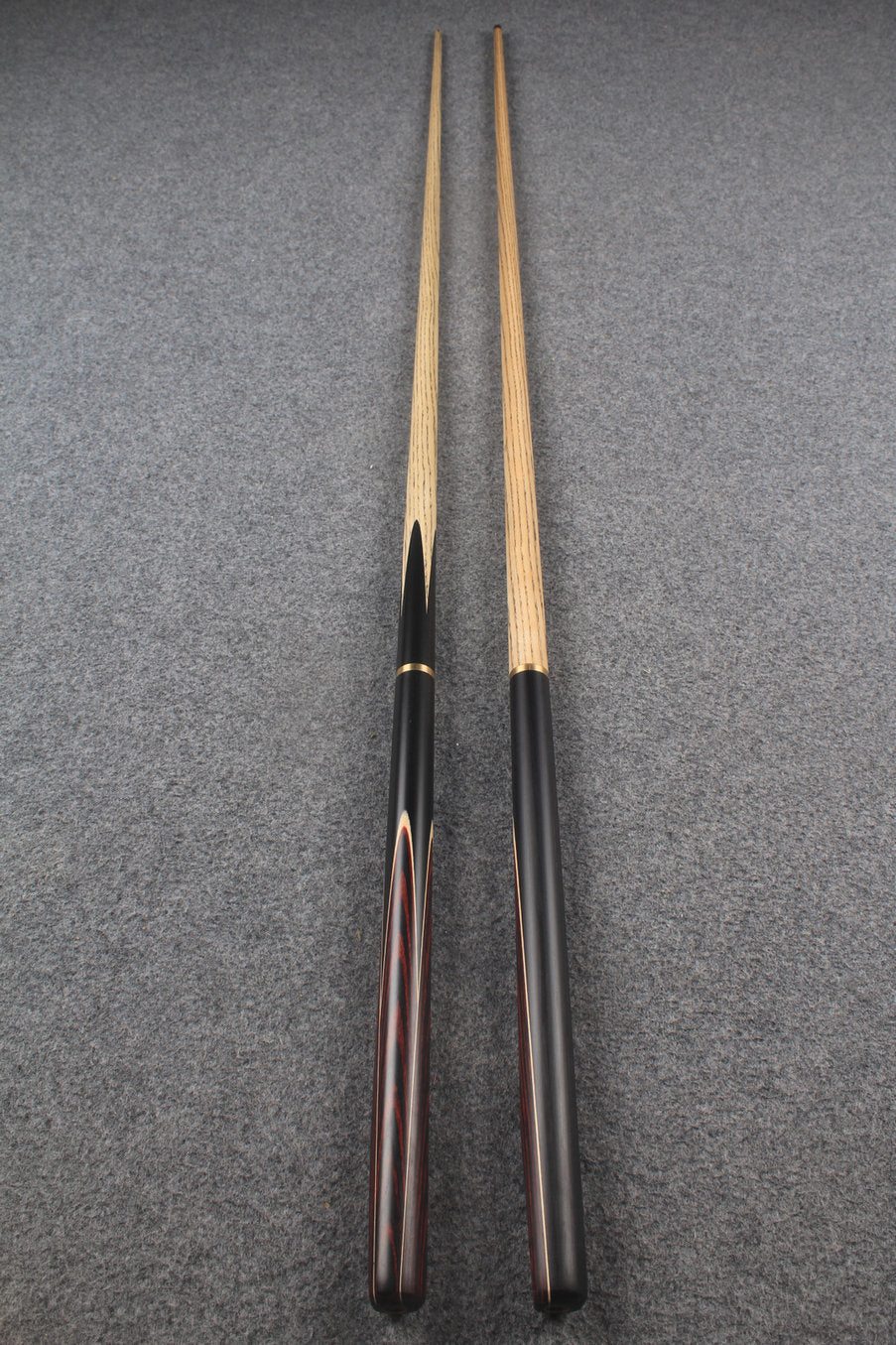 3/4 ASH english pool cue + break cue + case # 7615