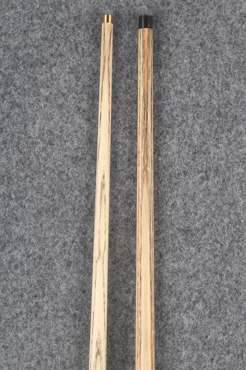 3/4 ASH english pool cue + break cue + case # 7615