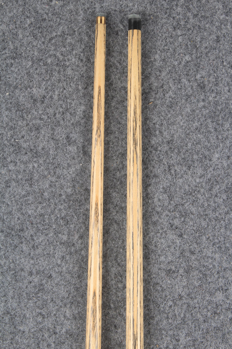 3/4 ASH english pool cue + break cue + case # 7618