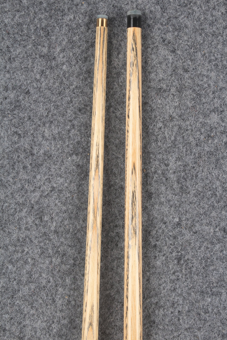 3/4 ASH english pool cue + break cue + case # 7619