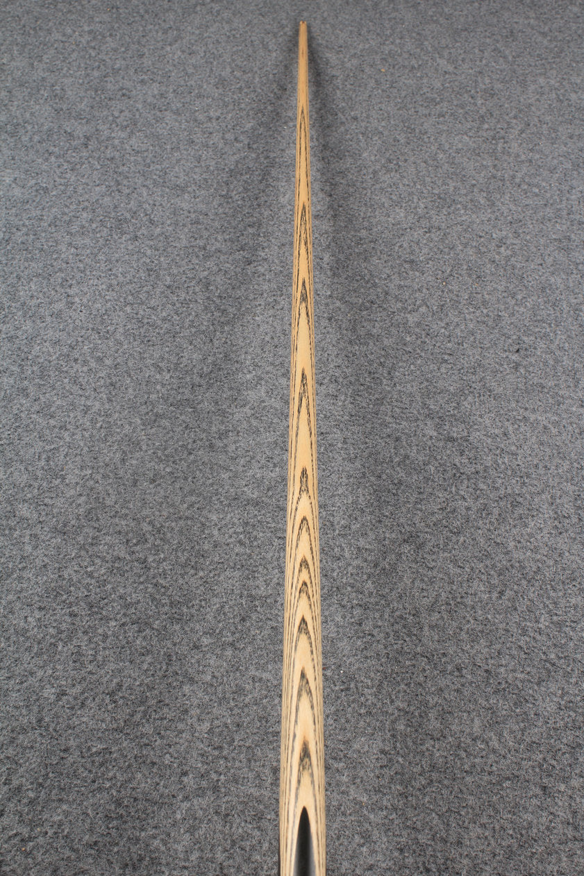 3/4 ASH english pool cue + break cue + case # 7621 WOODS CUES