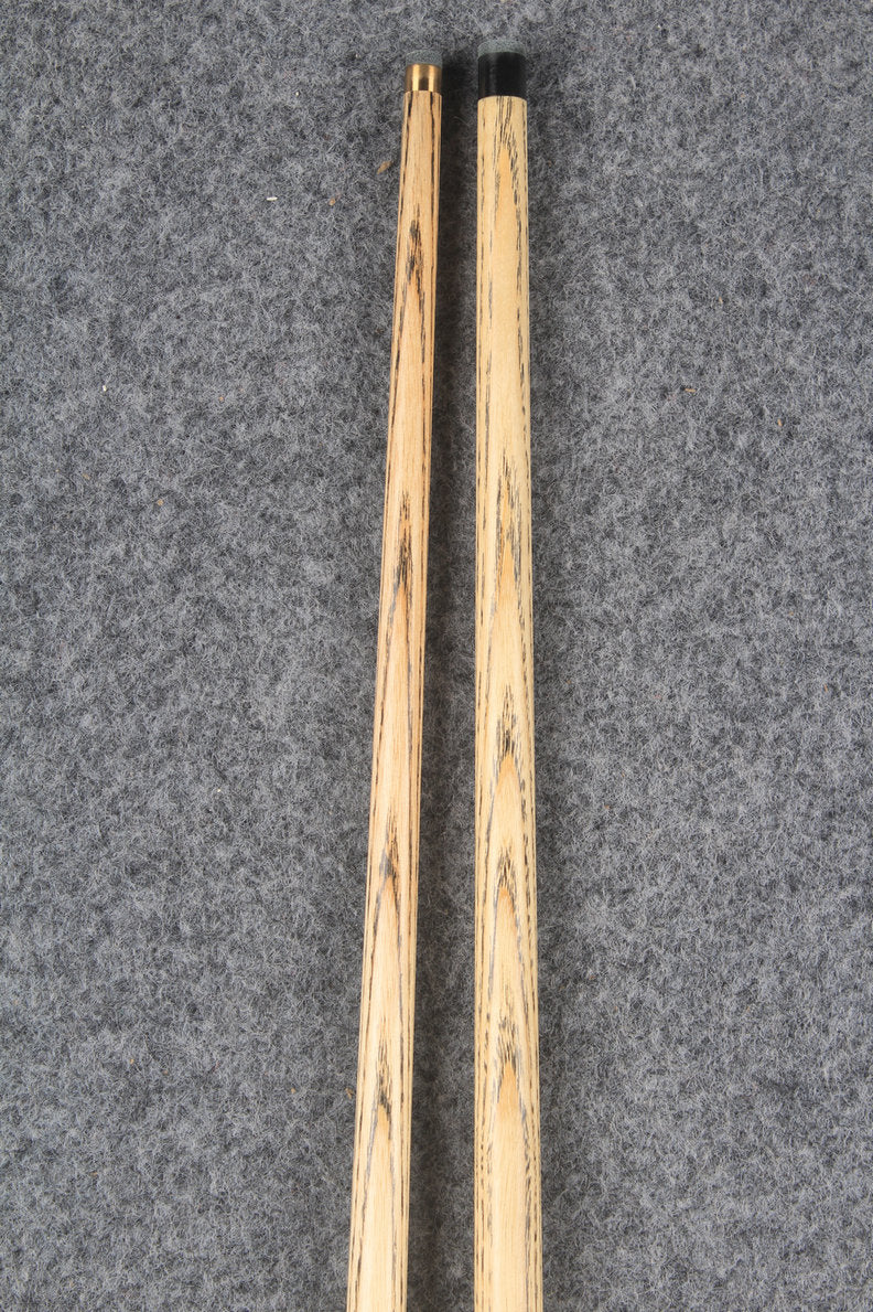 3/4 ASH english pool cue + break cue + case # 7622
