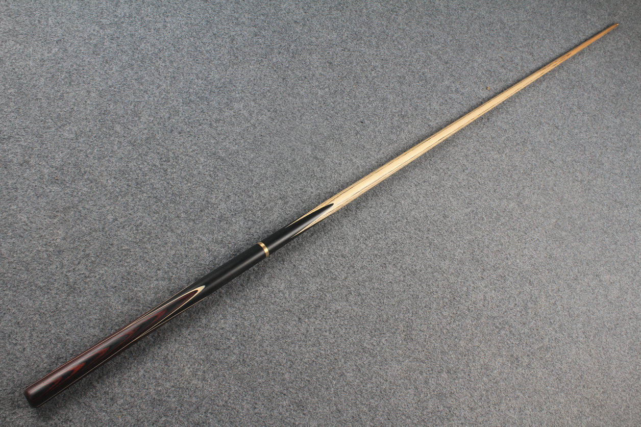 3/4 ASH english pool cue + break cue + case # 7623 WOODS CUES