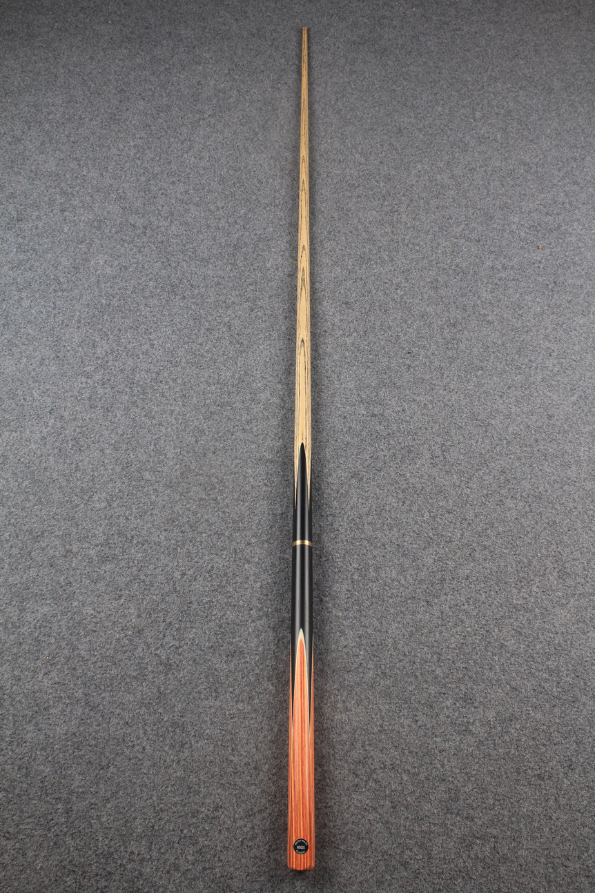 3/4 ASH english pool cue + break cue + case # 7624 WOODS CUES