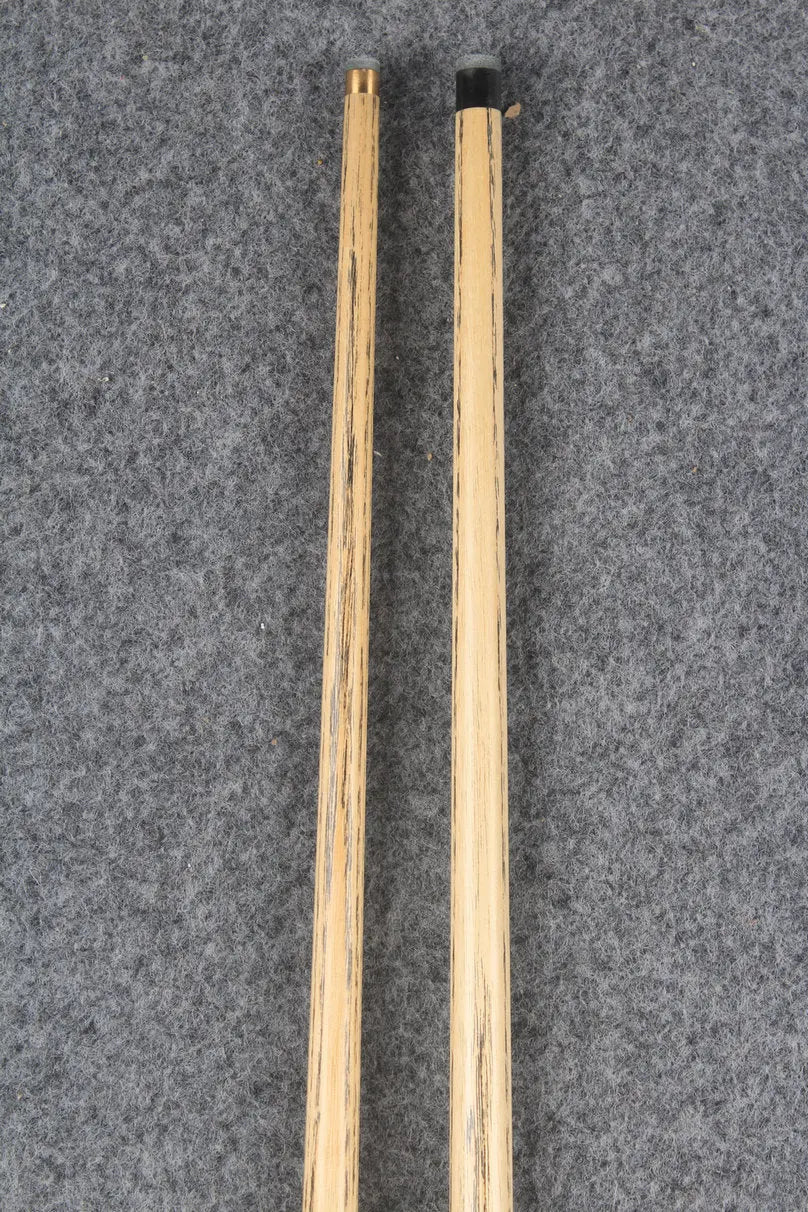 3/4 ASH english pool cue + break cue + case # 7625