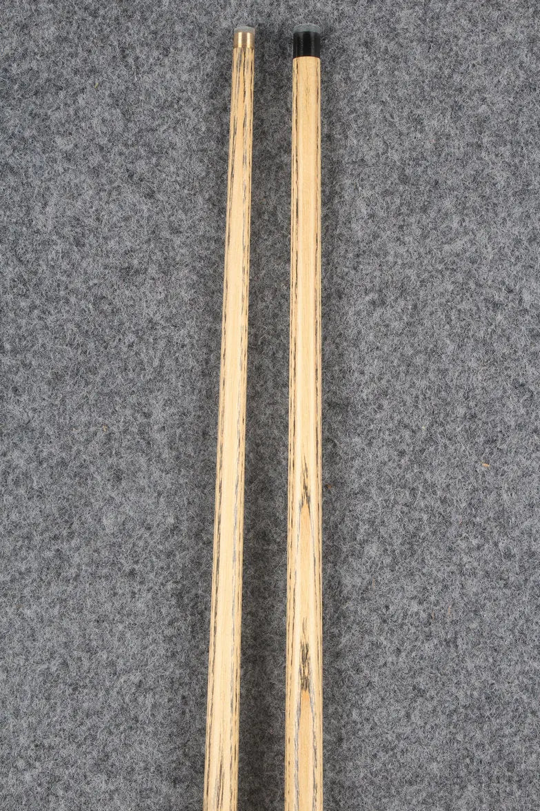 3/4 ASH english pool cue + break cue + case # 7627