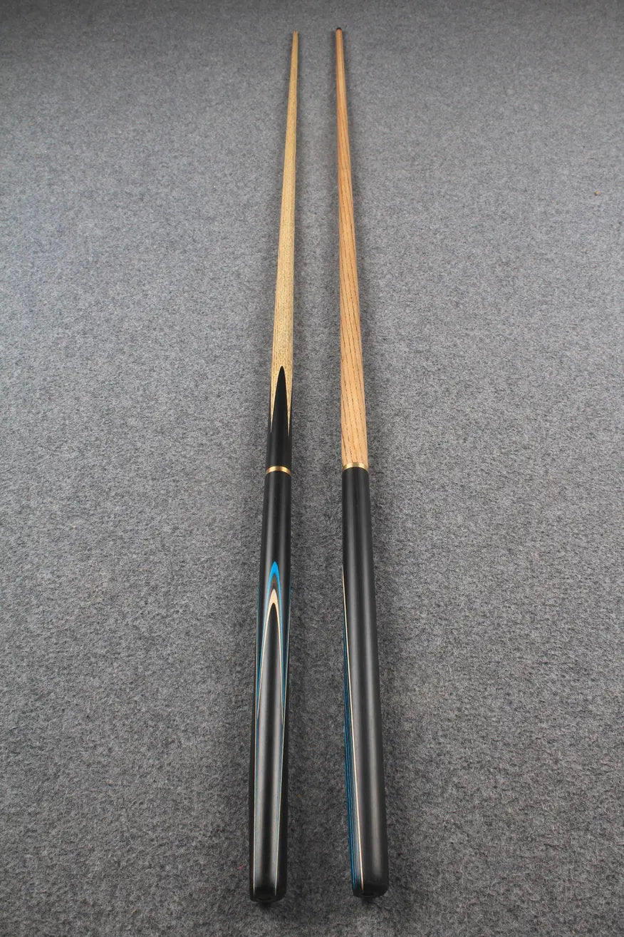 3/4 ASH english pool cue + break cue + case # 7628