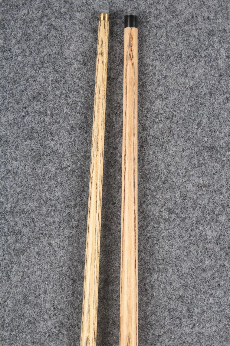 3/4 ASH english pool cue + break cue + case # 7628