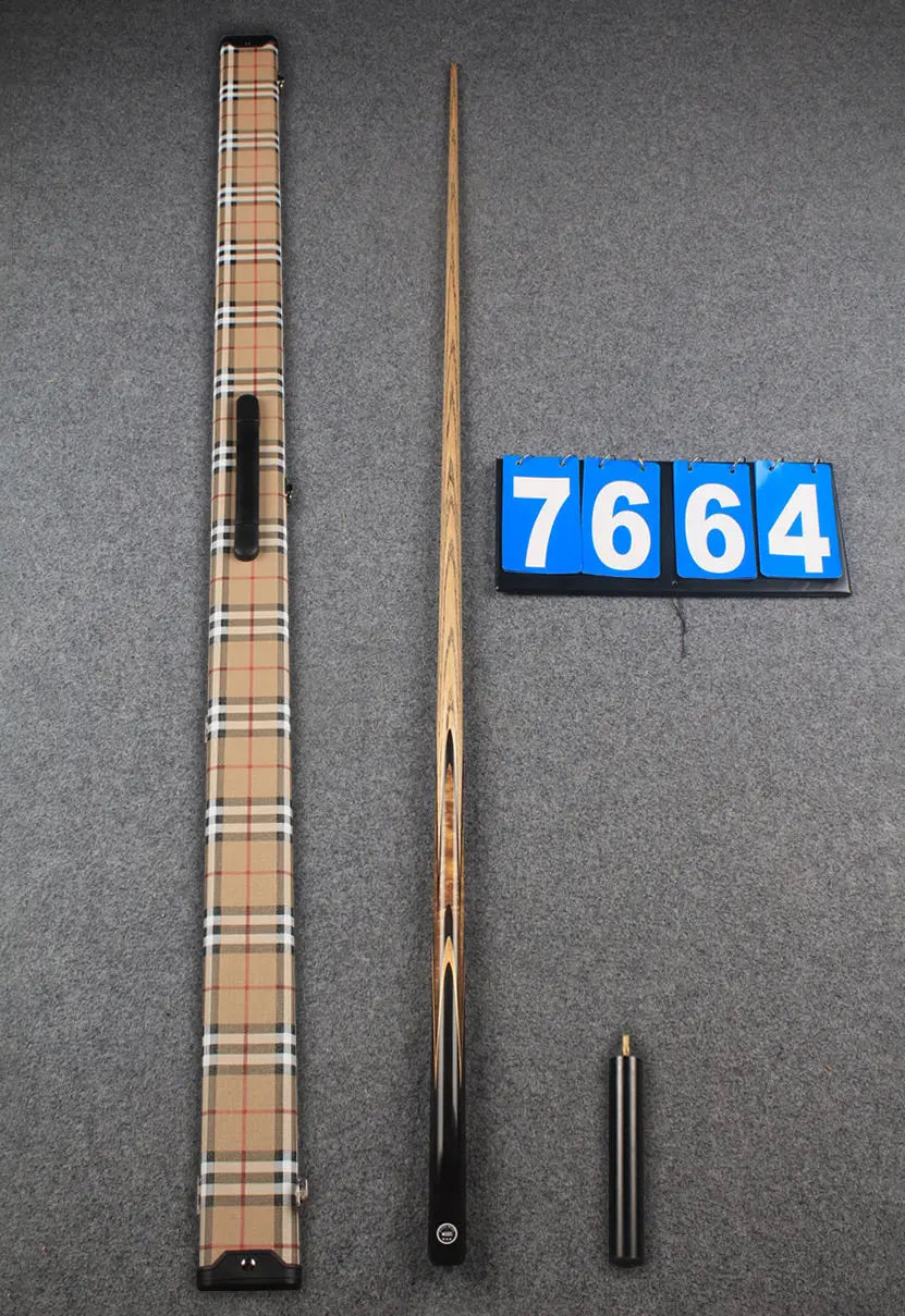 ★★★  1 piece ash english pool cue # 7664