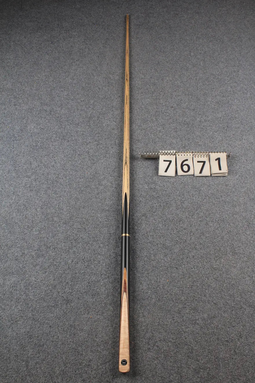 Exclusive 3/4 ash snooker cue  # 7671