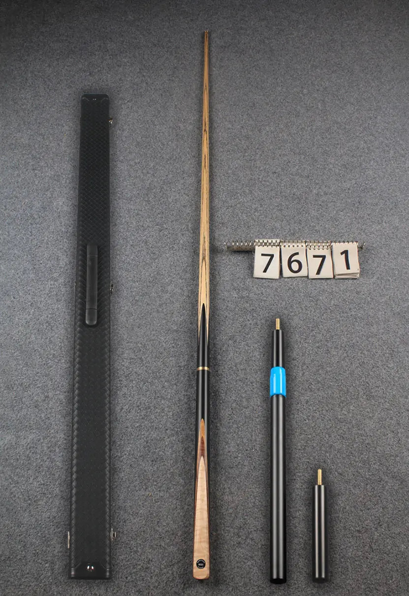 Exclusive 3/4 ash snooker cue  # 7671