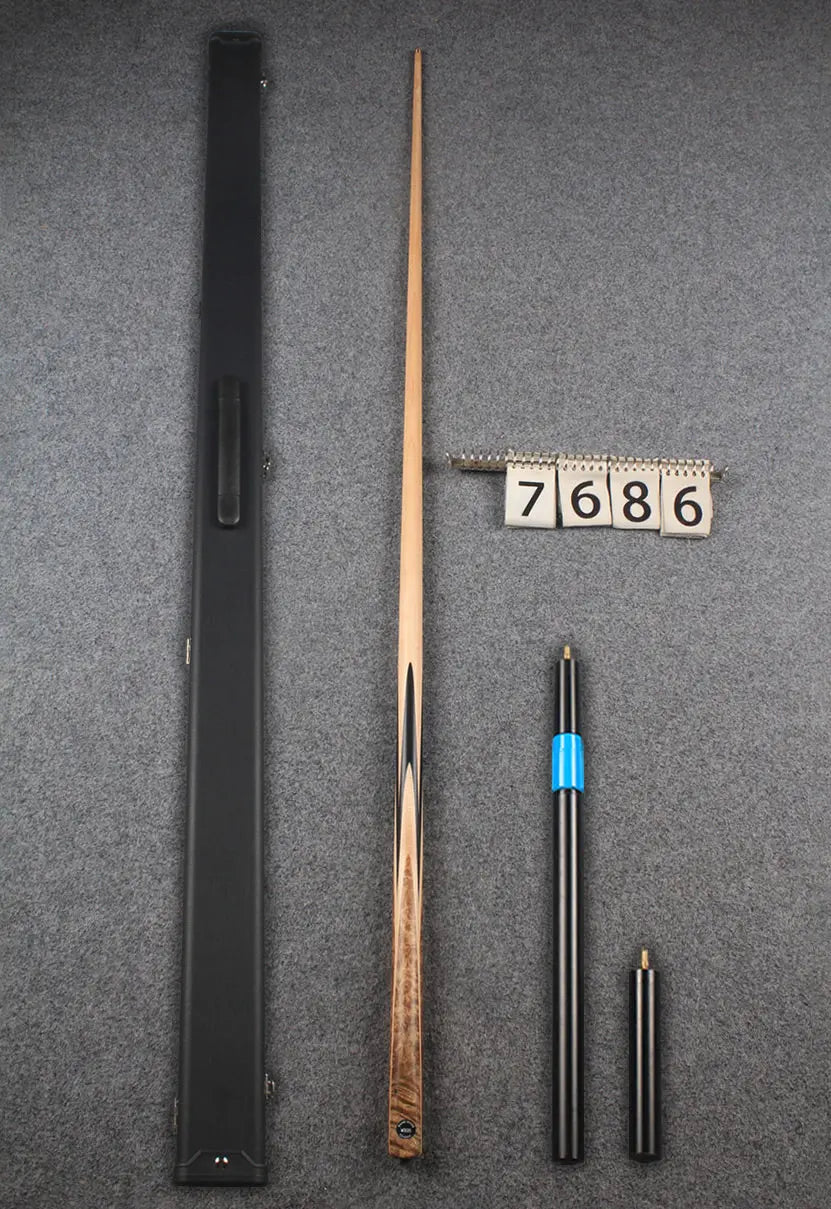 1 piece maple snooker cue # 7686