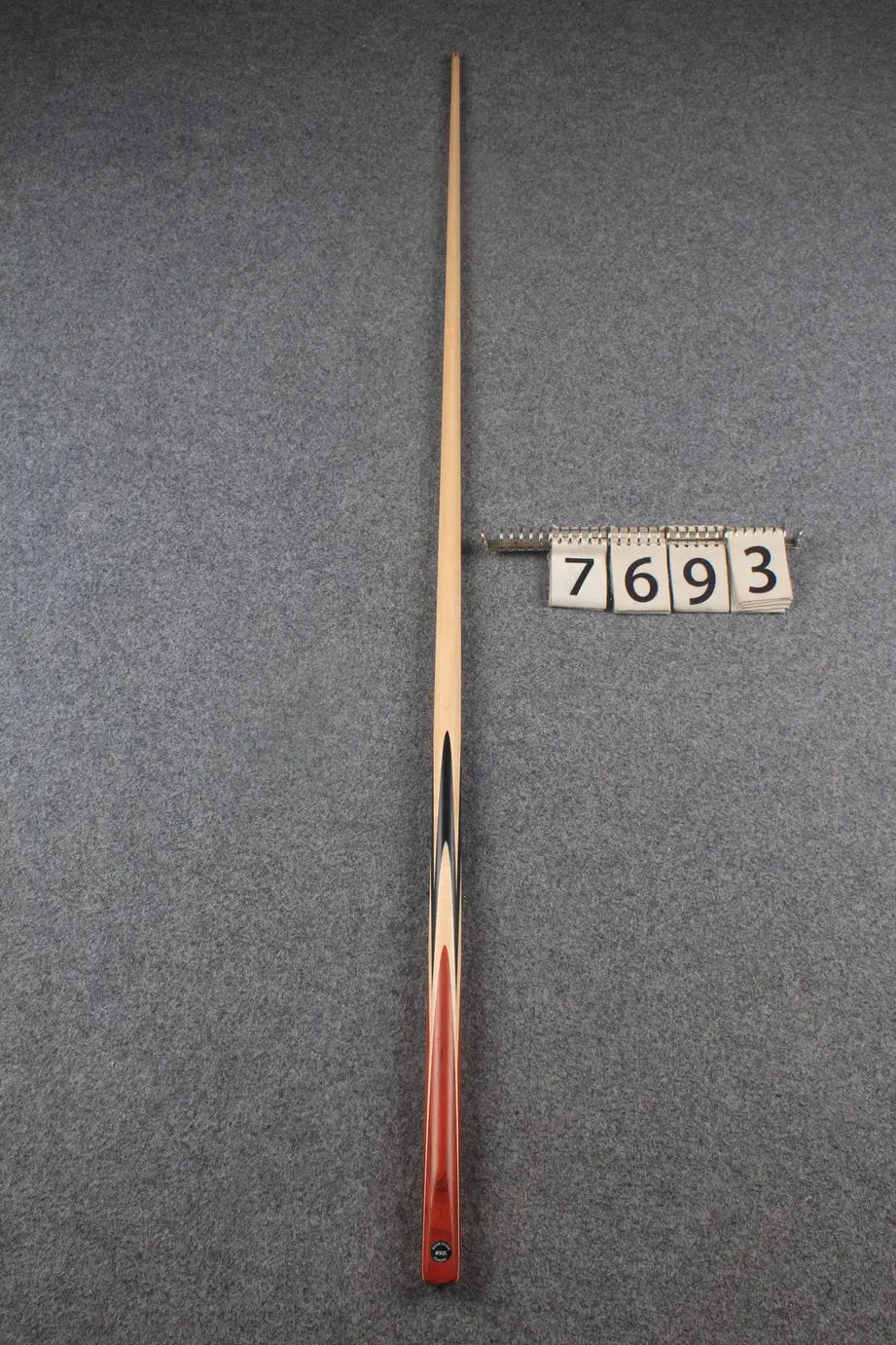 1 piece maple snooker cue # 7693