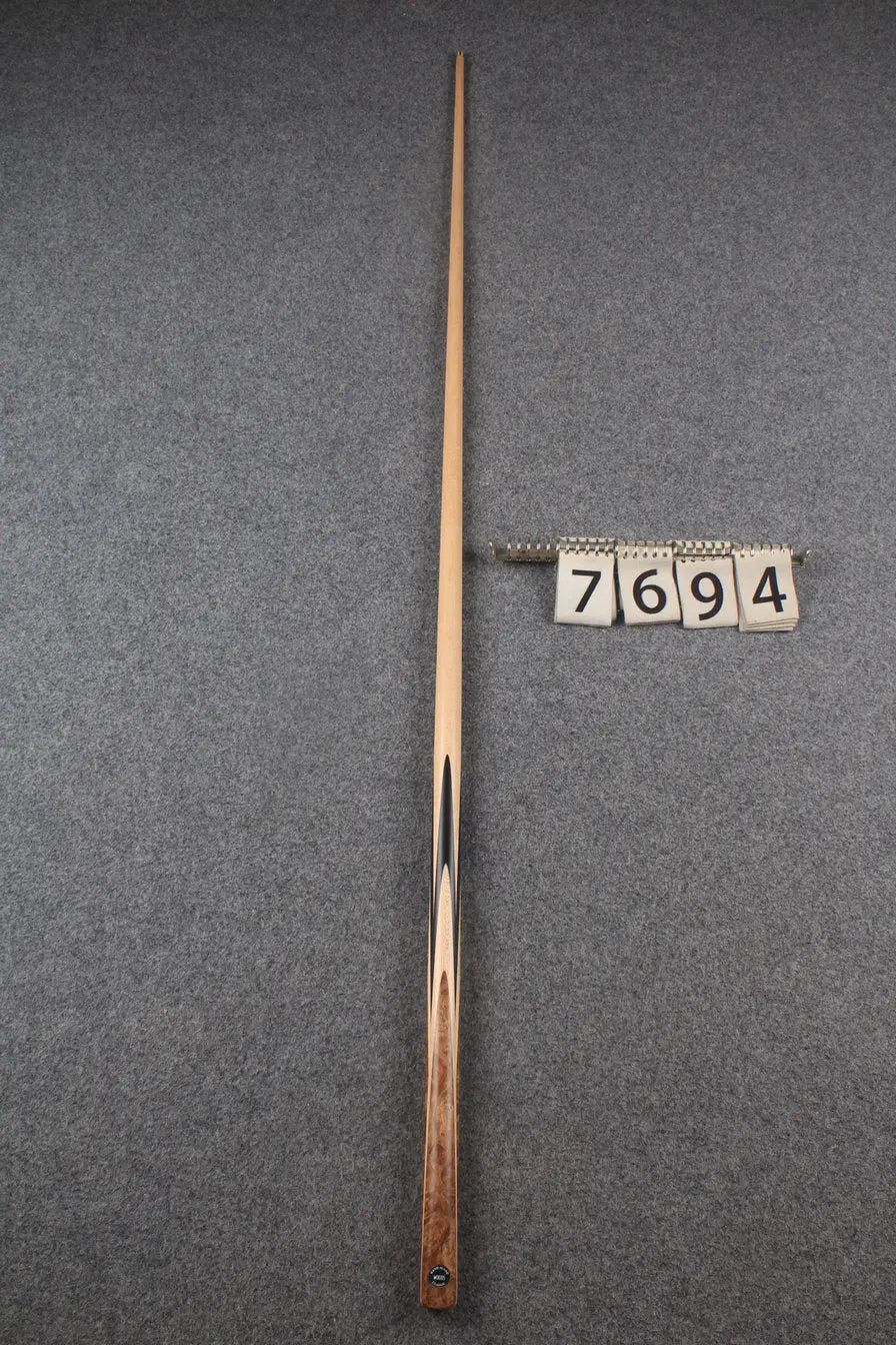 1 piece maple snooker cue # 7694