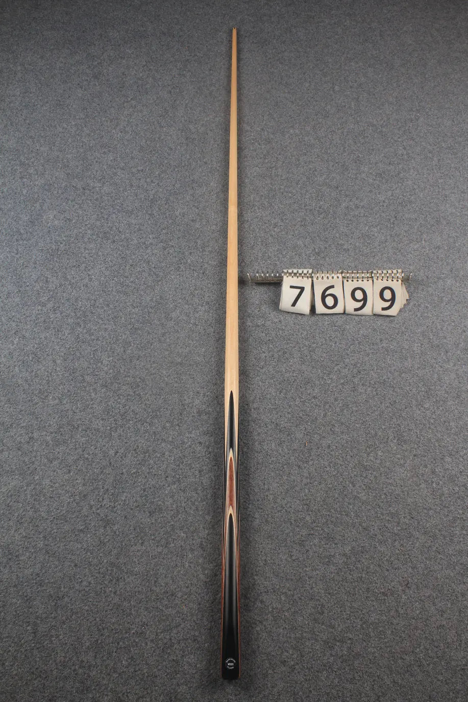 1 piece maple snooker cue # 7699