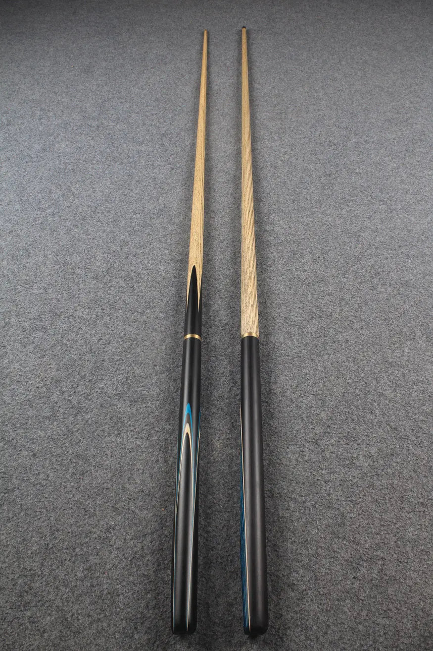 3/4 ASH english pool cue + break cue + case # 7711