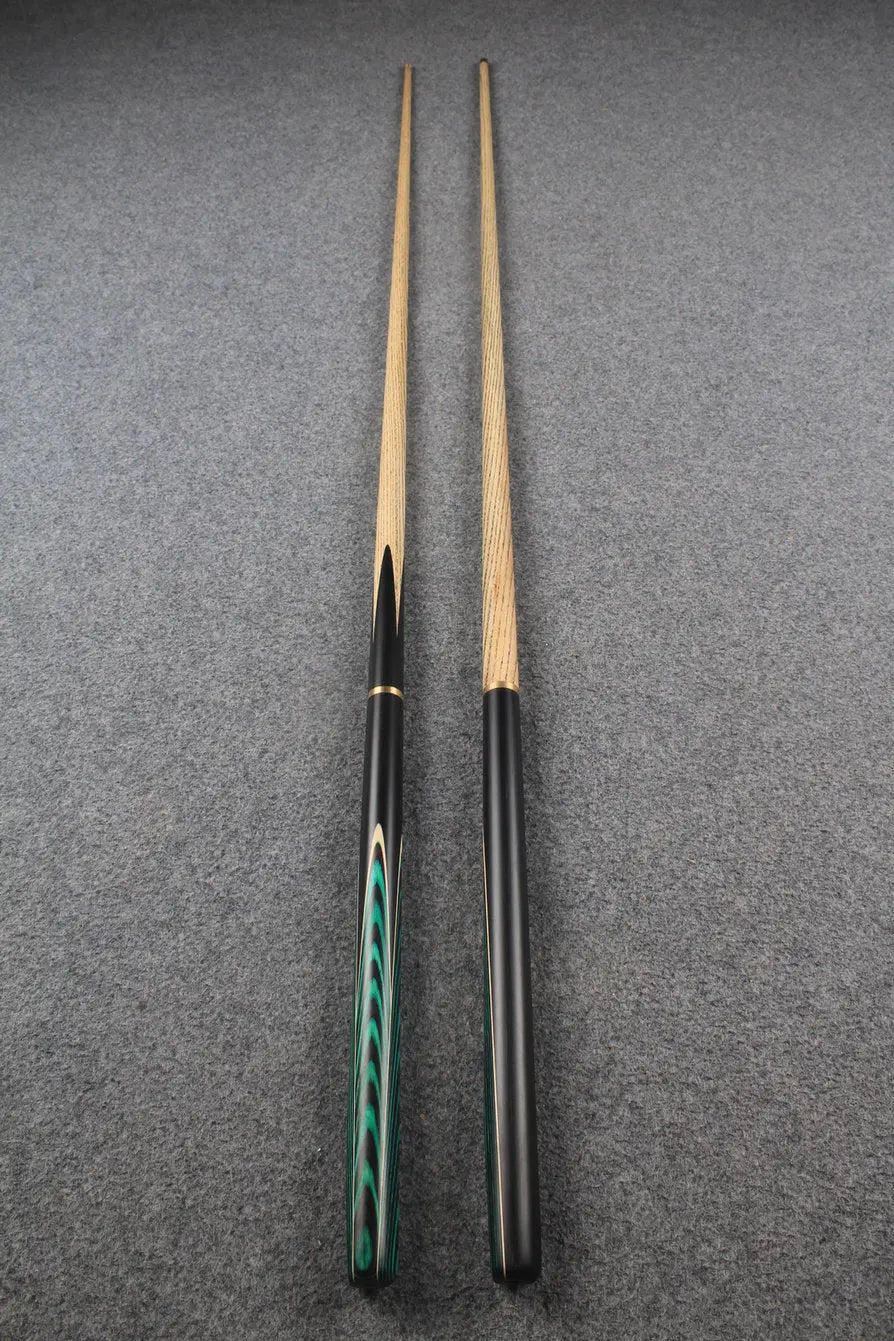 3/4 ASH english pool cue + break cue + case # 7713