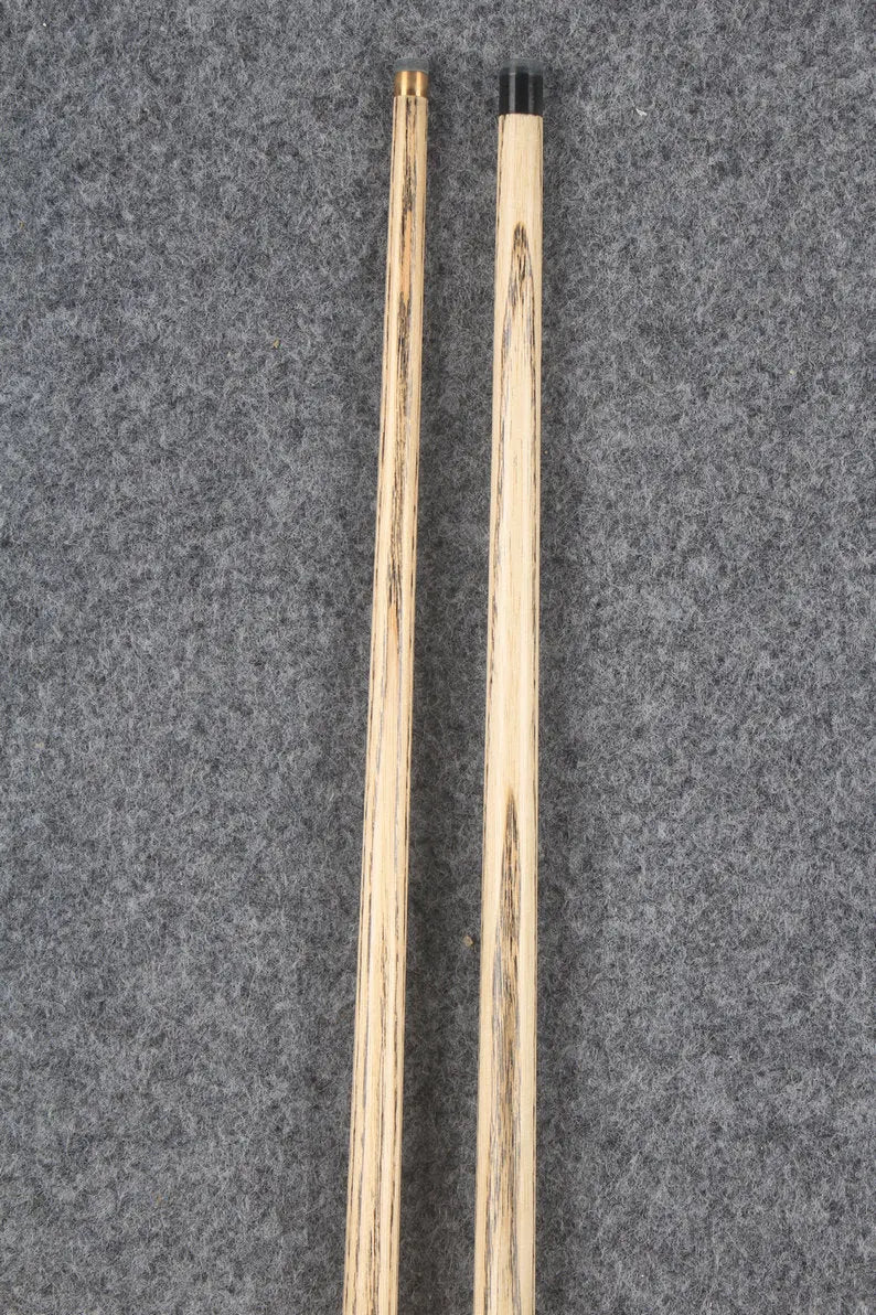 3/4 ASH english pool cue + break cue + case # 7713