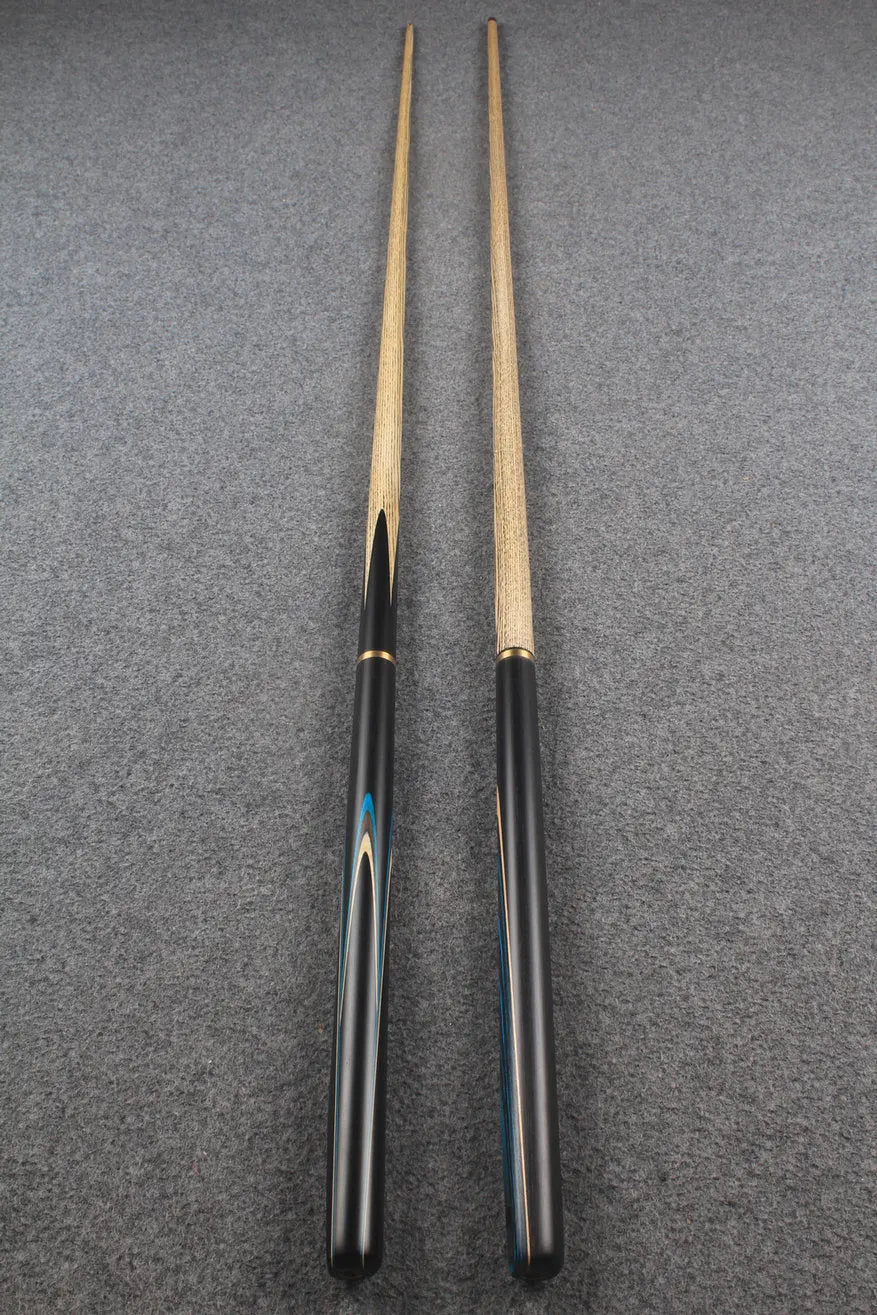 3/4 ASH english pool cue + break cue + case # 7715
