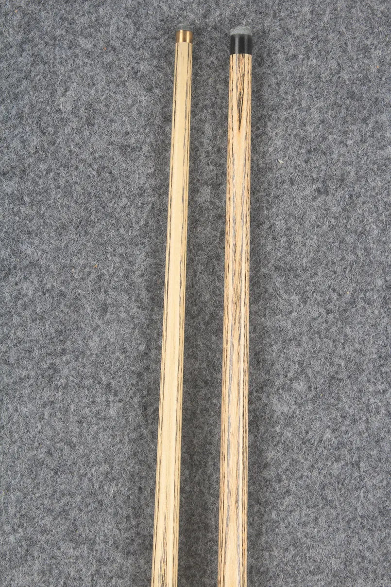 3/4 ASH english pool cue + break cue + case # 7715