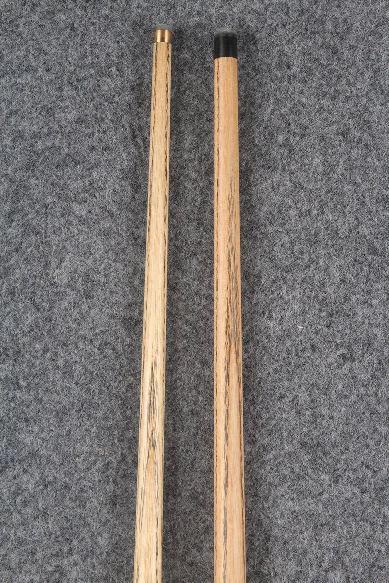 3/4 ASH english pool cue + break cue + case # 7716