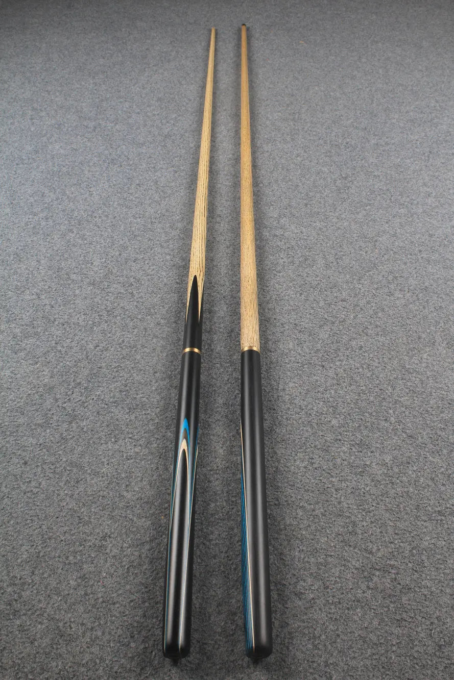 3/4 ASH english pool cue + break cue + case # 7718