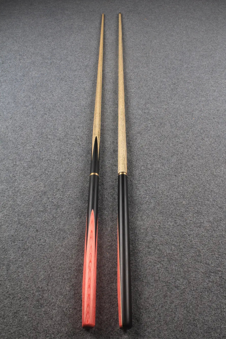3/4 ASH english pool cue + break cue + case # 7719