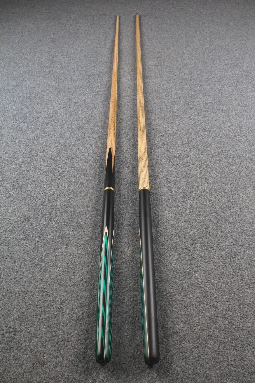 3/4 ASH english pool cue + break cue + case # 7722