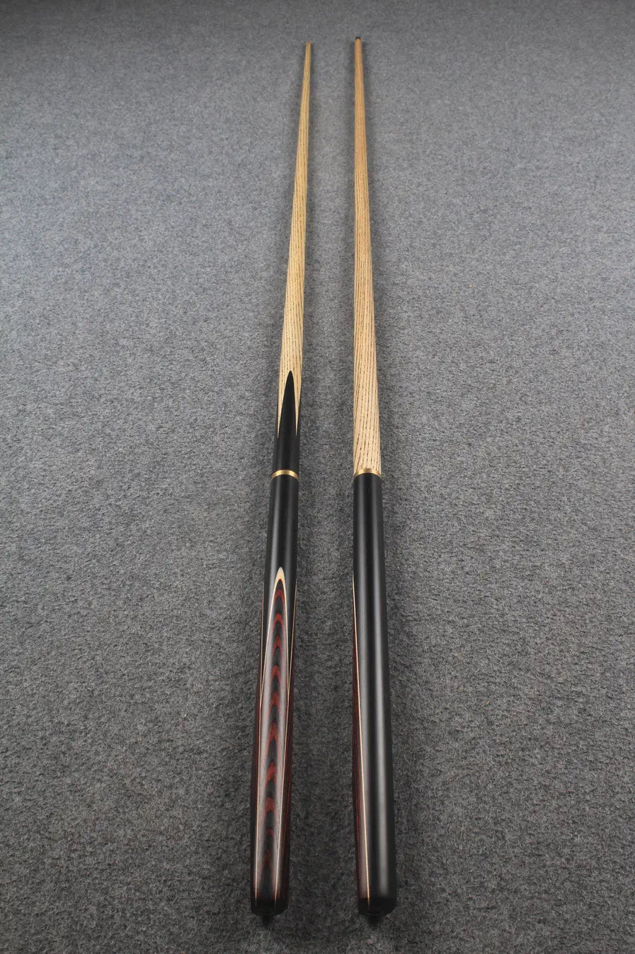 3/4 ASH english pool cue + break cue + case # 7724
