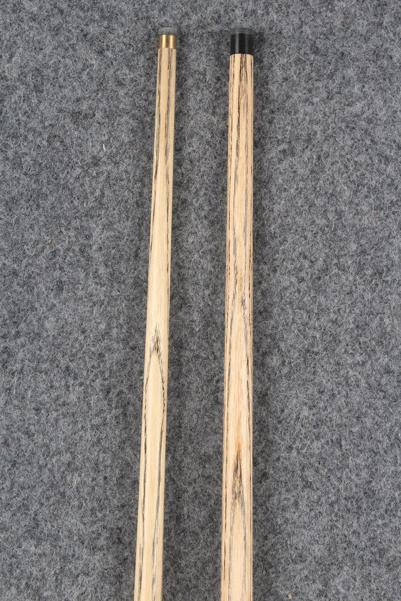 3/4 ASH english pool cue + break cue + case # 7724