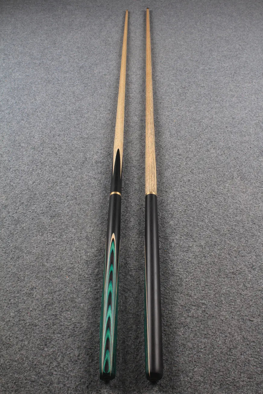 3/4 ASH english pool cue + break cue + case # 7725