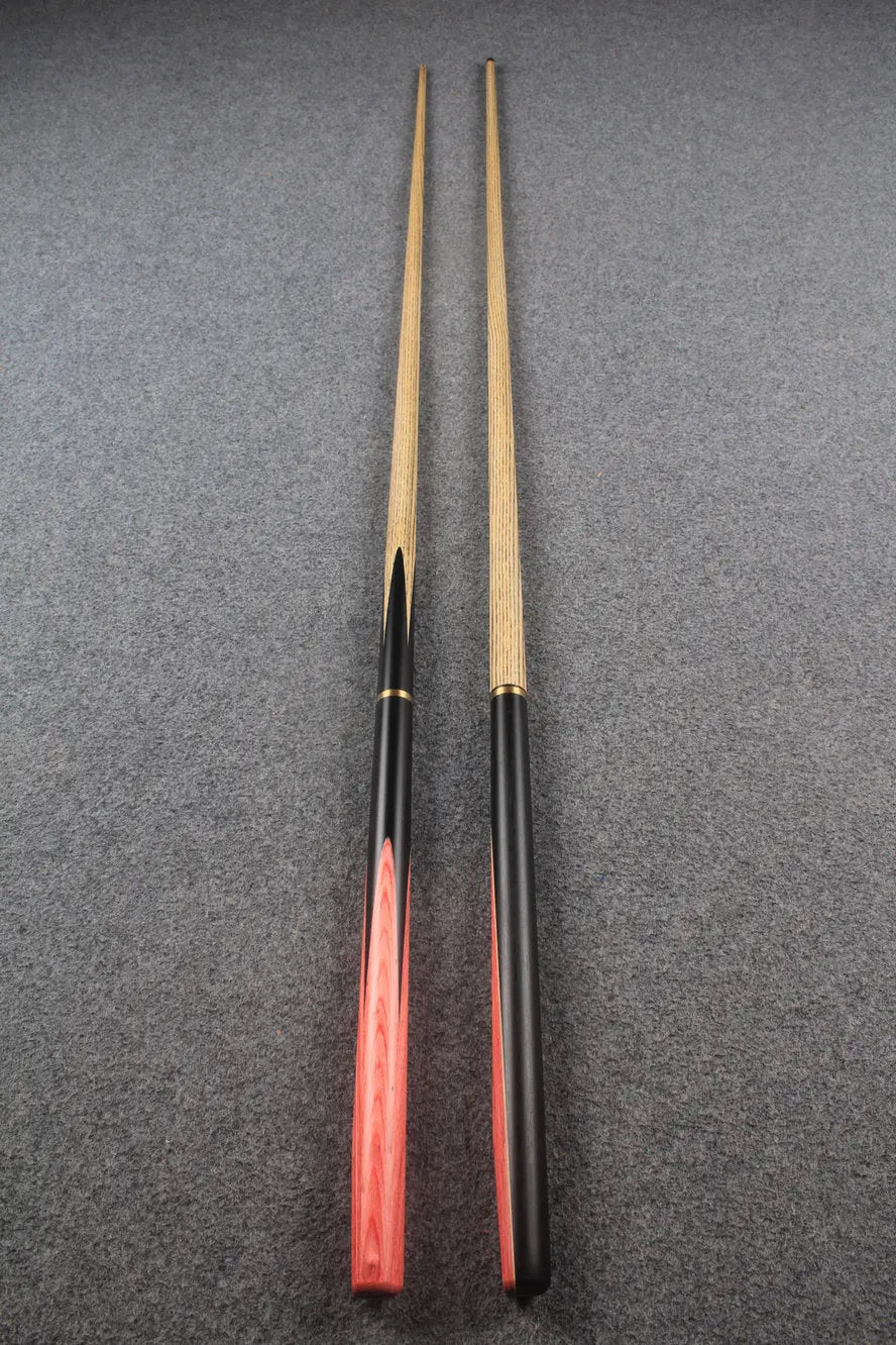 3/4 ASH english pool cue + break cue + case # 7727