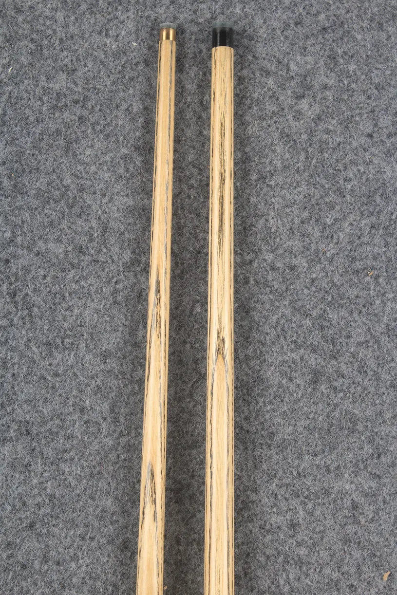 3/4 ASH english pool cue + break cue + case # 7727