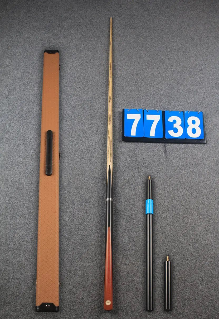 ★★★ 3/4 handmade ash snooker cue # 7738