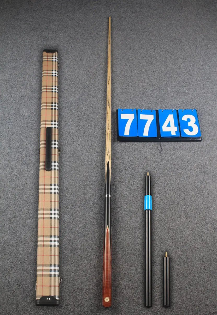 ★★★ 3/4 handmade ash snooker cue # 7743