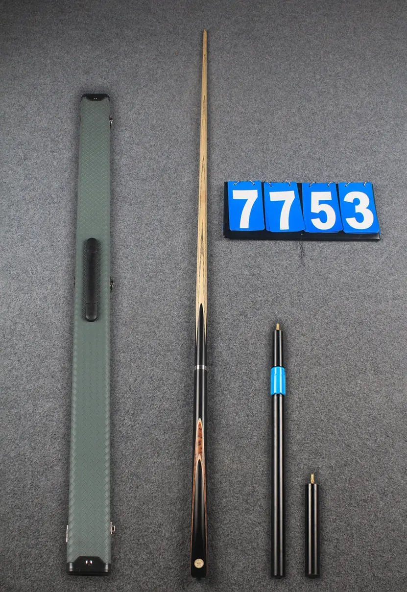 ★★★ 3/4 handmade ash snooker cue # 7753