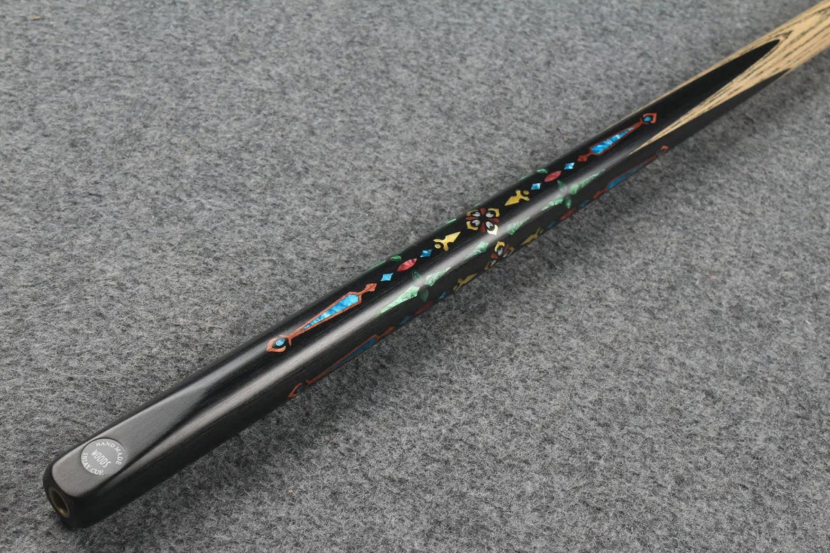 1 piece ash inlay snooker cue #7793