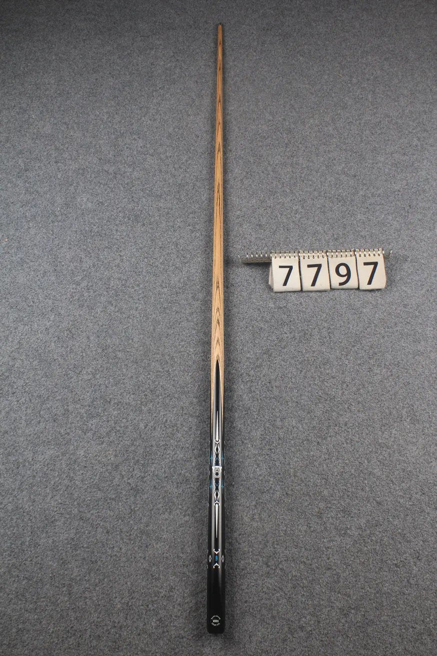 1 piece ash inlay snooker cue #7797