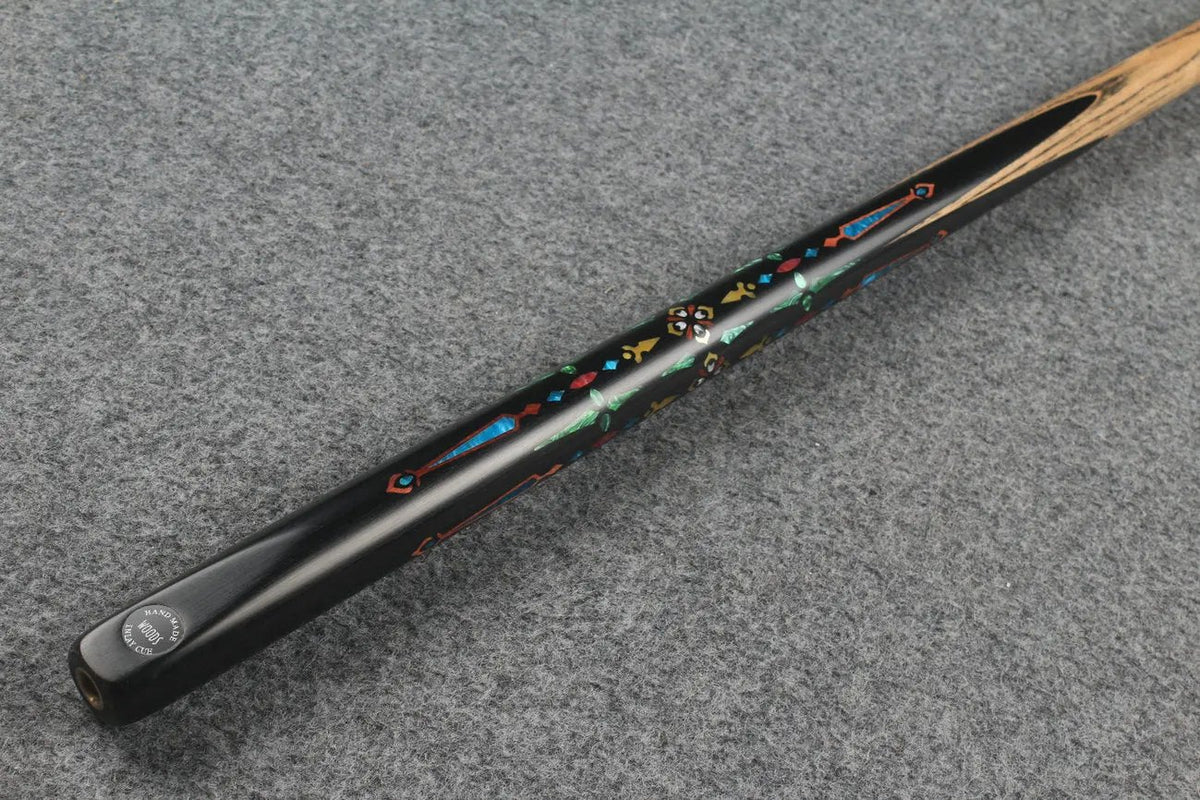 1 piece ash inlay snooker cue #7800