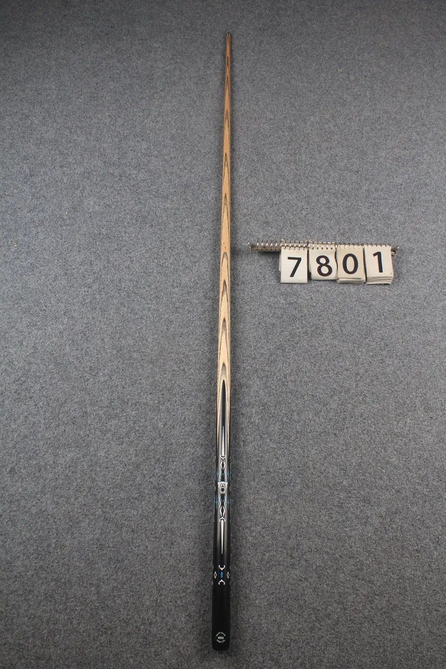 1 piece ash inlay snooker cue #7801