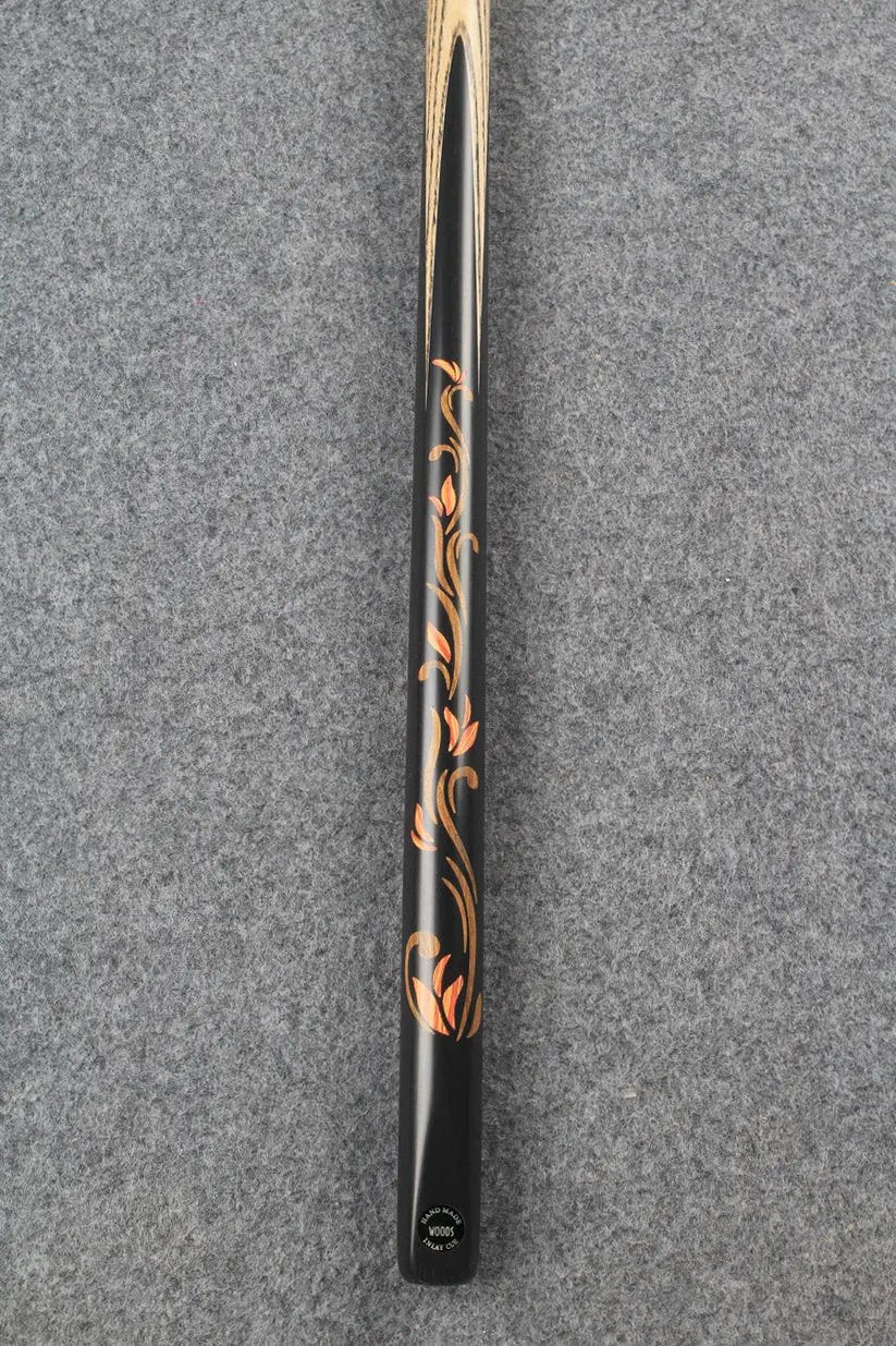 1 piece ash inlay snooker cue #7802