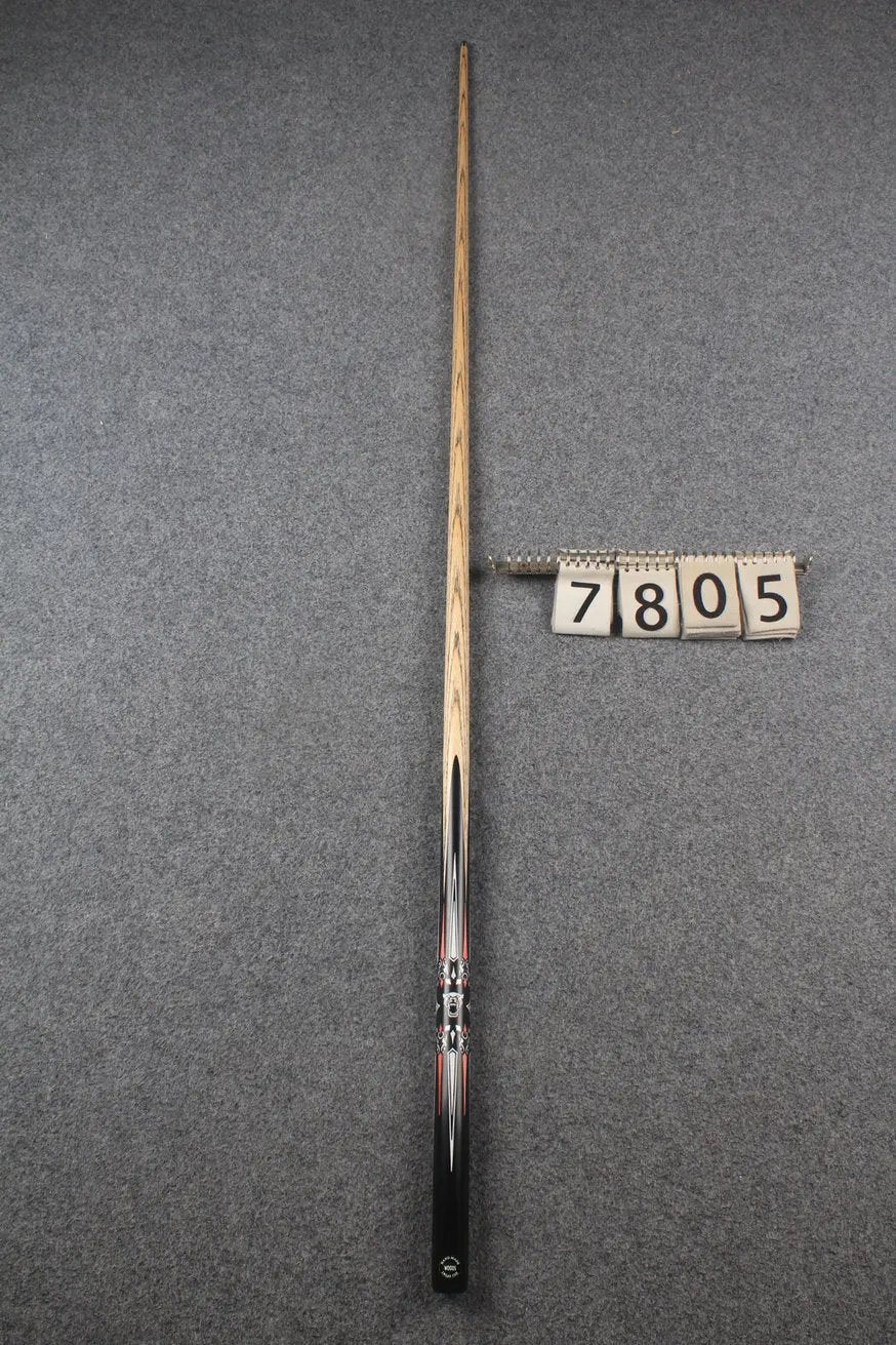 1 piece ash inlay snooker cue #7805
