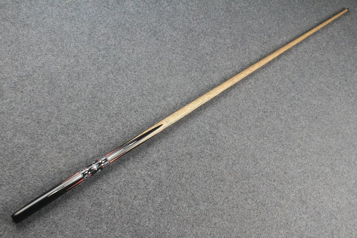 1 piece ash inlay snooker cue #7805