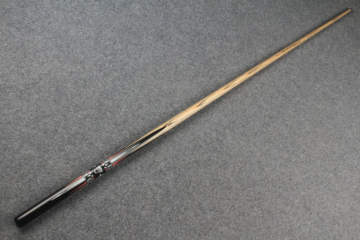 1 piece ash inlay snooker cue #7805