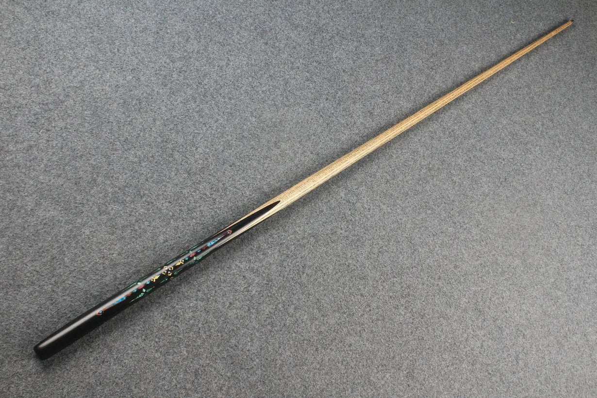 1 piece ash inlay snooker cue #7806