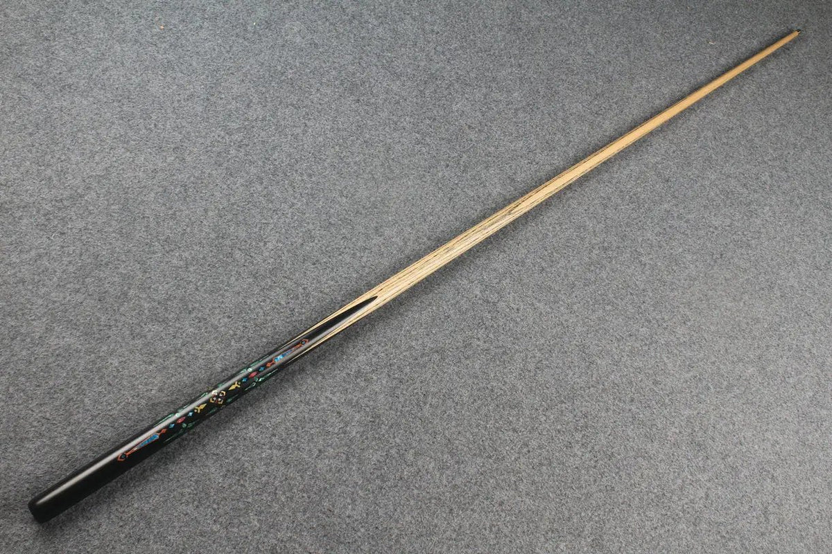 1 piece ash inlay snooker cue #7806