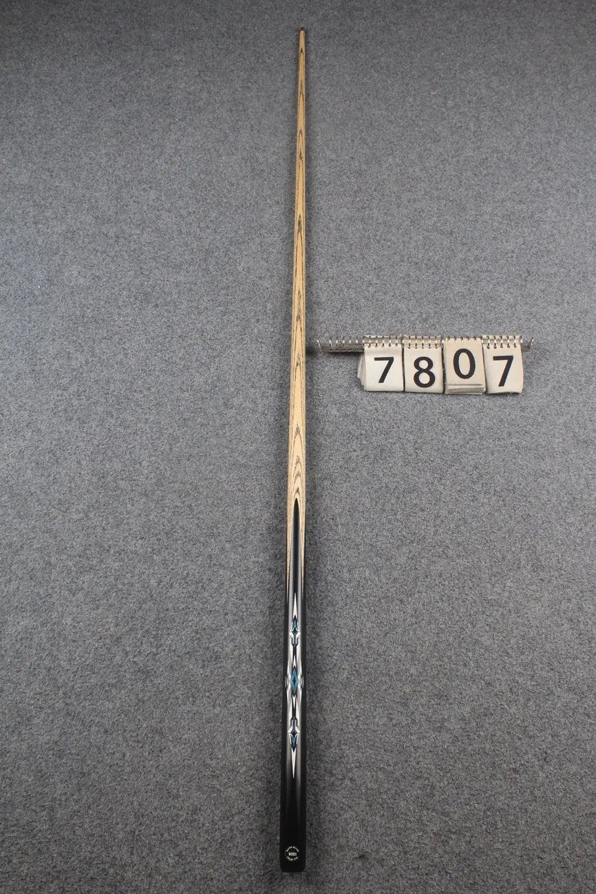 1 piece ash inlay snooker cue #7807