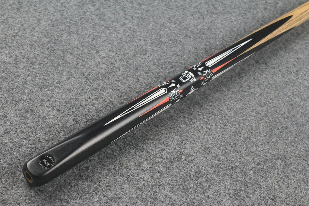 1 piece ash inlay snooker cue #7809
