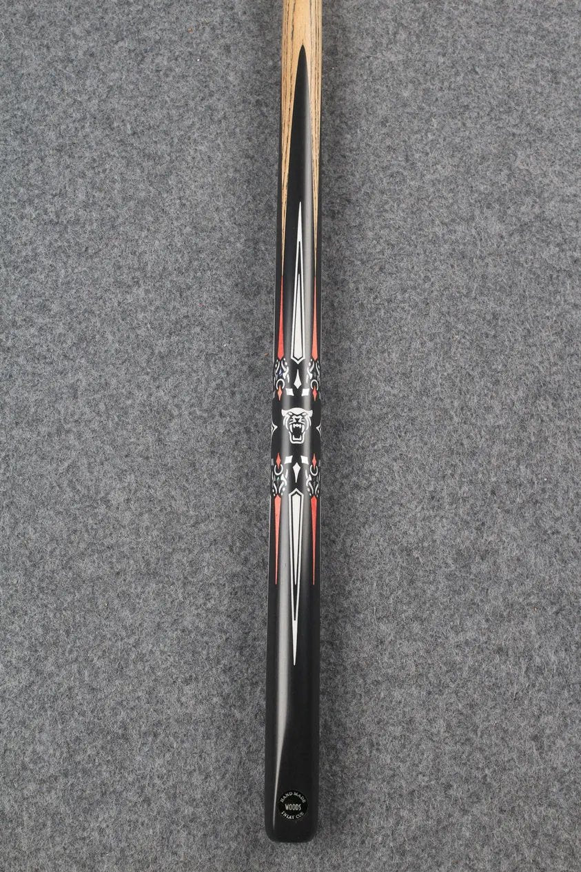 1 piece ash inlay snooker cue #7809
