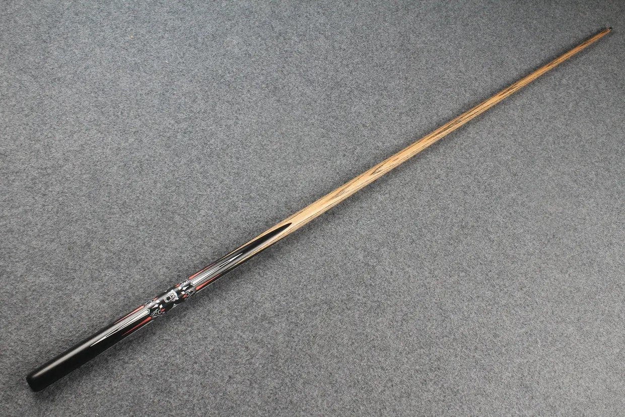 1 piece ash inlay snooker cue #7809